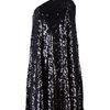 Halston Heritage Sequin Tent Dress in Black - Lyst