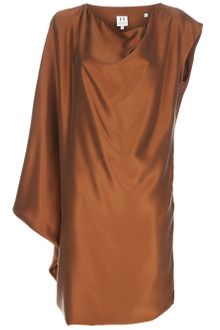 Halston Heritage Silk Dress - Lyst