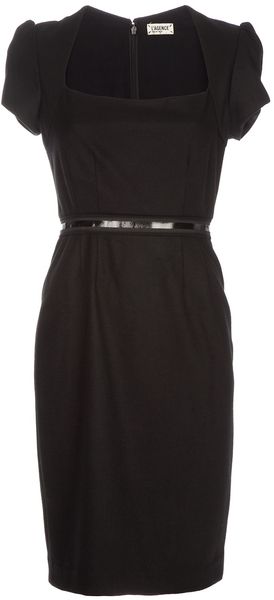 L'agence Evening Dress in Black - Lyst