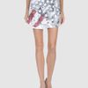 Mariagrazia Panizzi Mini Skirts in Blue (grey) - Lyst