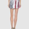 Mariagrazia Panizzi Mini Skirts in Blue (grey) - Lyst