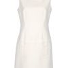 Philosophy Di Alberta Ferretti Sleeveless Wool Dress in Beige (cream) - Lyst