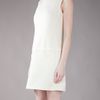 Philosophy Di Alberta Ferretti Sleeveless Wool Dress in Beige (cream) - Lyst