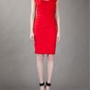 Preen Barbican Dress in Red - Lyst