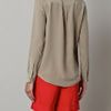 Equipment Ava Tricolour Blouse in Brown (taupe) - Lyst