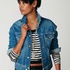 Free People Classic Denim Jacket in Blue (morning zen) - Lyst