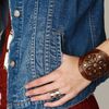 Free People Cutoff Denim Vest in Blue (morning zen) - Lyst