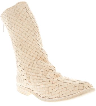Guidi Woven Kangaroo Leather Boot - Lyst