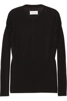 Maison Martin Margiela Stretch-jersey Top - Lyst