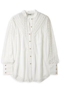 Alice By Temperley Ivory Esmeralda Lace Shirt - Lyst