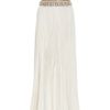 Marchesa Embellished Strapless Silk Gown in White - Lyst