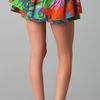 Suno Layered Hawaii Print Mini Skirt in Multicolor - Lyst
