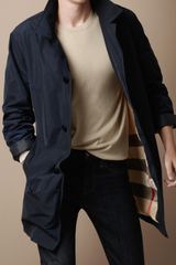 Burberry Brit Single Breasted Trench Coat