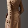 Burberry Gem Embellished Trench Coat in Beige (honey)