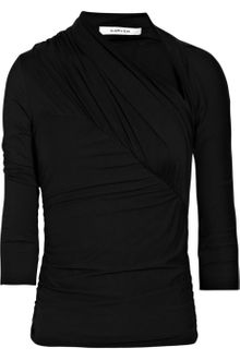 Carven Twisted Stretch-jersey Top - Lyst