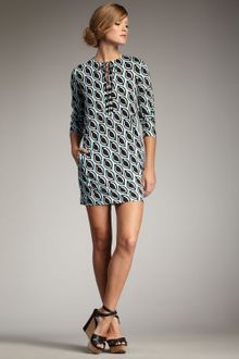 Diane Von Furstenberg Nana Petal-print Dress - Lyst