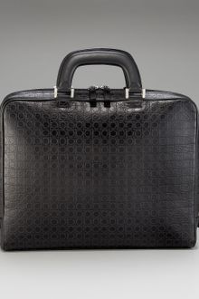 Ferragamo Gamma One-gusset Briefcase - Lyst
