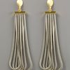 Giles & Brother By Philip Crangi Petal & Fringe Earrings in Gold (null) - Lyst