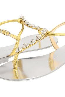 Giuseppe Zanotti Flat Sandals - Lyst