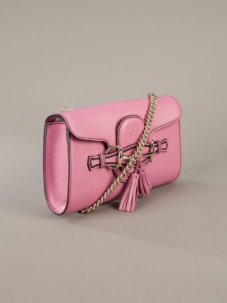 gucci emily bag pink