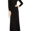 Holy Tee Abbey Lee Mesh and Jersey Maxi Dress in Black - Lyst