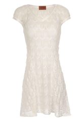 Missoni Linen-Blend Crochet Knit Dress