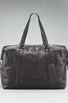 Prada Soft Leather Duffel Bag - Lyst