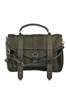 Proenza Schouler Ps1 Medium Python Suede - Lyst