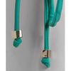 Shoshanna Teal Side Tie Ruffle Trim Bikini Bottom in Green (teal) - Lyst