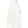 Vivienne Westwood Gold Label Bronze Silktaffeta and Tulle Dress in White (bronze) - Lyst