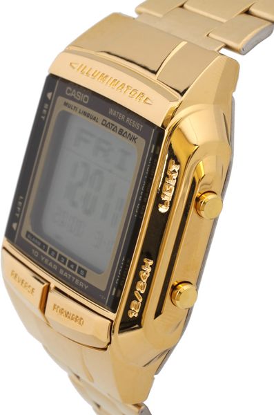 casio gold colour watch