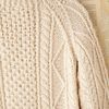 Free People Vintage Hand Knit Aran Sweater in Beige (white) - Lyst