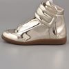 Maison Martin Margiela Metallic Flat Sneakers in Gold - Lyst