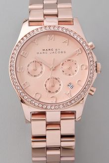 Marc By Marc Jacobs Henry Glitz Chronograph Watch - Lyst