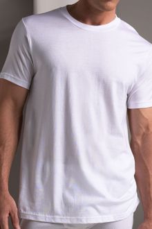 Neiman Marcus Crewneck Tee, Set Of Three - Lyst