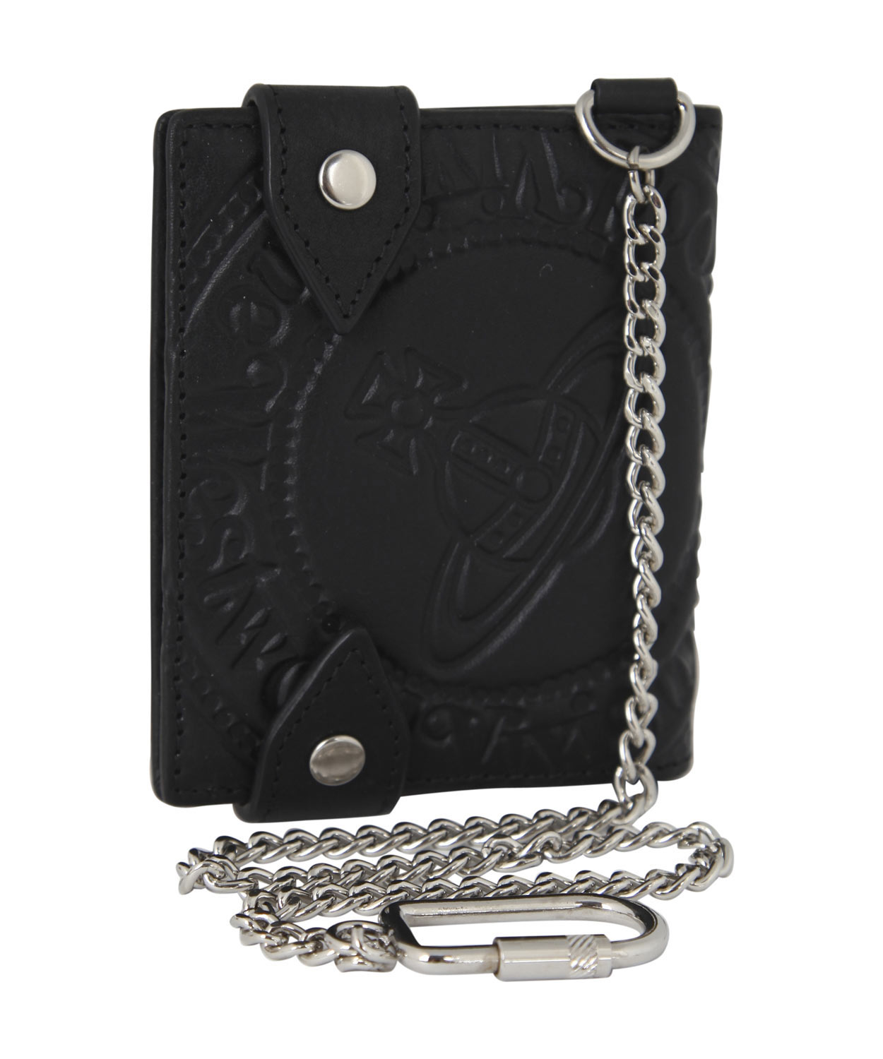 Vivienne Westwood Black Orb Chain Wallet in Black for Men | Lyst