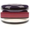 Guy Laroche Vintage Three Vintage Abstract Bracelets in Purple - Lyst