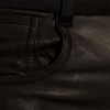 Helmut Lang Midrise Leatherpaneled Skinny Jeans in Black - Lyst