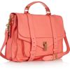 Proenza Schouler Ps1 Large Leather Satchel in Pink (coral) - Lyst