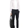 Valentino Tailored Cotton Poplin Trousers in Blue for Men (navy) - Lyst