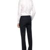 Valentino Tailored Cotton Poplin Trousers in Blue for Men (navy) - Lyst