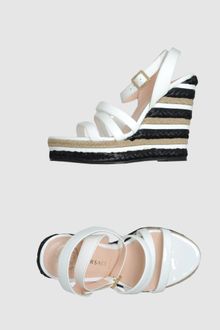 Versace Wedges - Lyst
