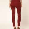 J Brand Mid Rise Skinny Ankle Cord Jeans In Black Cherry in Red (blackcherry) - Lyst