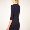 Markus Lupfer Sequin Belt Knit Dress in Blue (navy) - Lyst