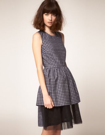  Dress With Tulle Skirt 