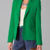 Alice + Olivia Elysee Blazer in Green - Lyst