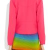 Christopher Kane Woolblend Crepe Biker Jacket in Pink - Lyst