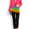 Christopher Kane Woolblend Crepe Biker Jacket in Pink - Lyst