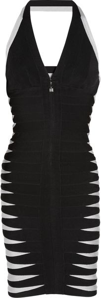  Halterneck Bandage Dress 