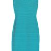 Hervé Léger Bandage Dress in Blue (turquoise) - Lyst